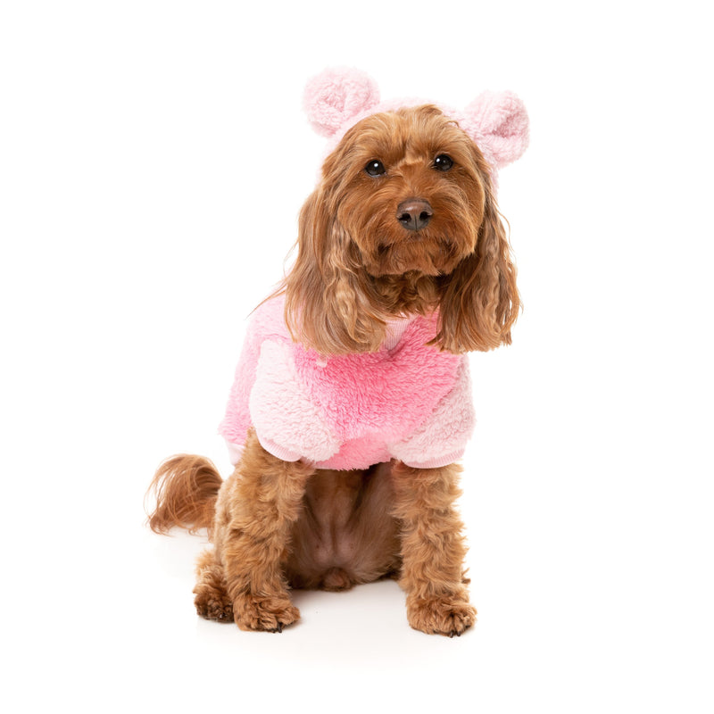 Fuzzyard Dog Apparel Winnie Hoodie Pink Size 2 XSmall***