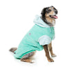 Fuzzyard Dog Apparel Winnie Hoodie Teal Size 1-Habitat Pet Supplies