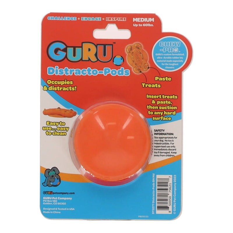 GURU Distracto Pod Bone Dog Enrichment Toy Medium