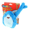 GURU Hide A Tail Shark Plush Dog Enrichment Toy Medium-Habitat Pet Supplies