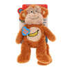 GURU Soft Scents Monkey Plush Banana Scented Dog Toy Medium-Habitat Pet Supplies