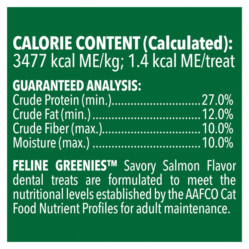 Greenies Cat Dental Treats Savory Salmon 130g^^^