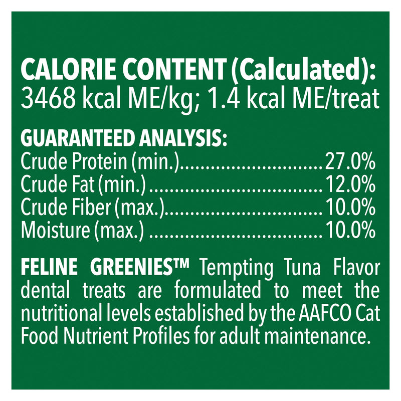 Greenies Cat Dental Treats Tempting Tuna 130g^^^