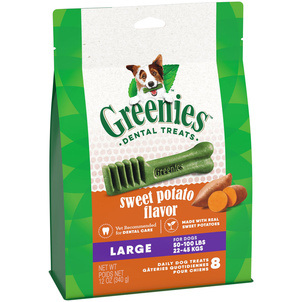 Greenies Dog Blueberry Dental Treats for Large Dogs 340g-Habitat Pet Supplies