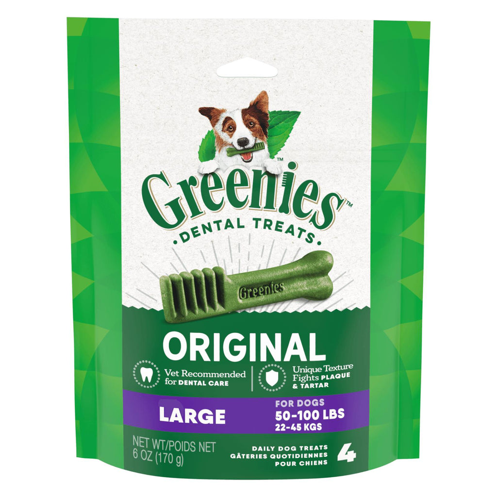 Greenies Dog Original Dental Treats for Large Dogs 170g^^^-Habitat Pet Supplies