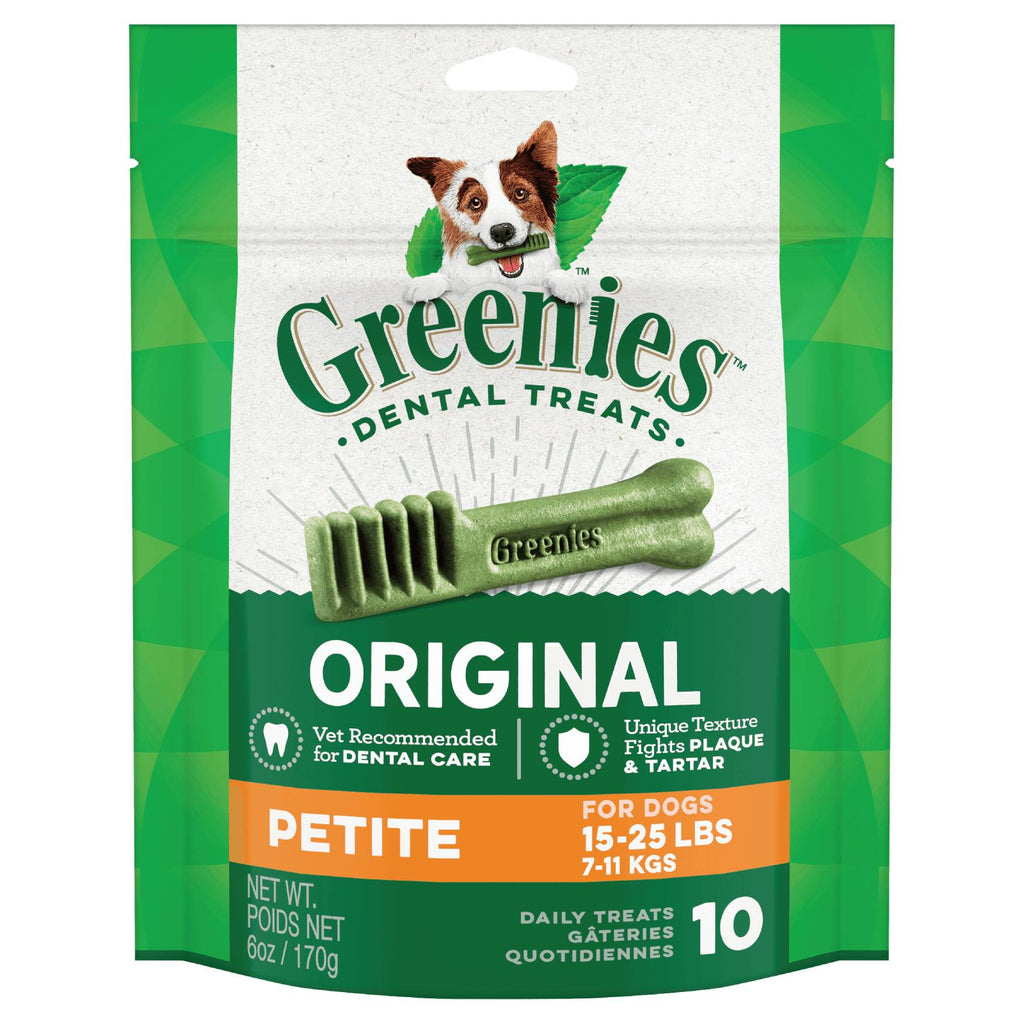 Greenies Dog Original Dental Treats for Petite Dogs 170g^^^-Habitat Pet Supplies