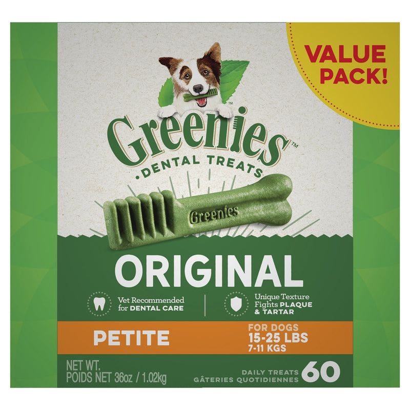 Greenies Dog Original Dental Treats for Petite Dogs Value Pack 1kg*~*