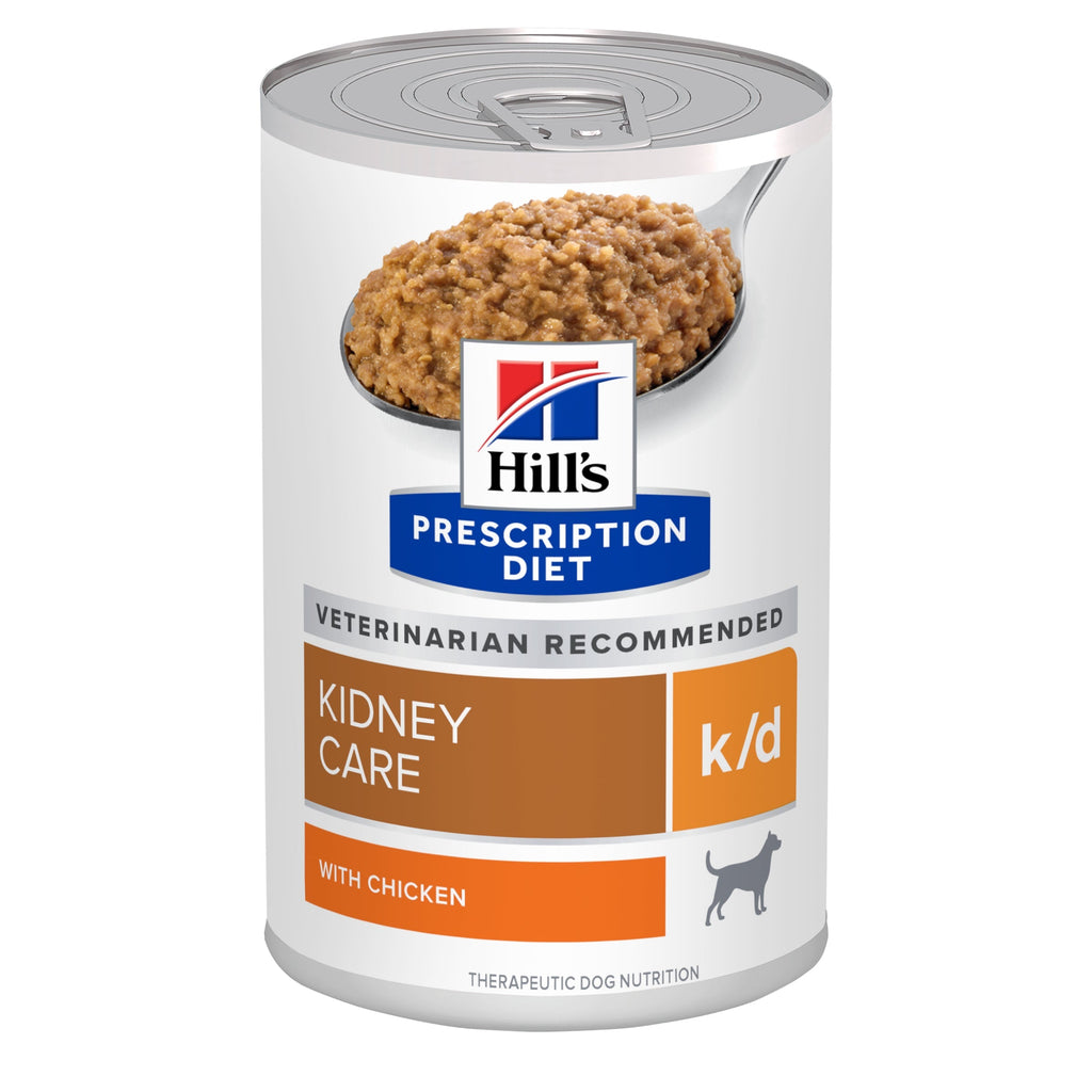 Hills Prescription Diet Dog k/d Kidney Care Chicken Wet Food 350g x 12-Habitat Pet Supplies