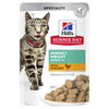 Hills Science Diet Adult Perfect Weight Chicken Cat Food Pouches 85g^^^-Habitat Pet Supplies