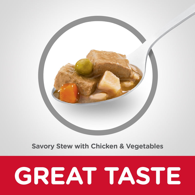 Hills Science Diet Adult Savoury Stew Chicken and Vegetables Canned Dog Food 363g^^^