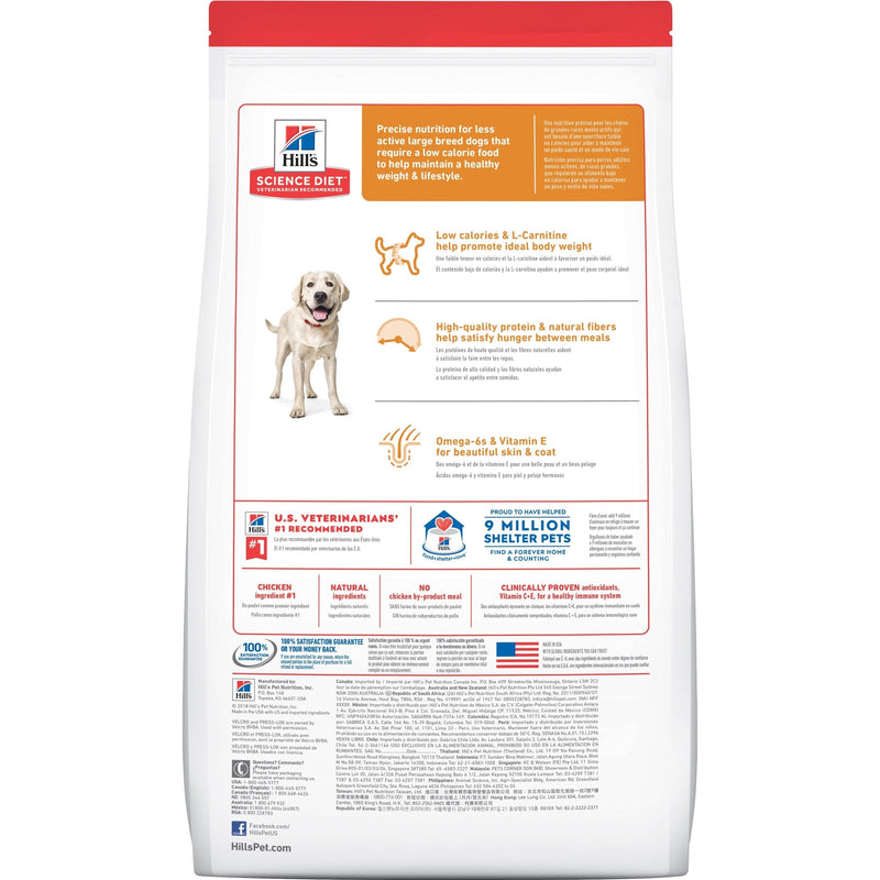 Hills Science Diet Large Breed Light Adult Dry Dog Food 12kg^^^