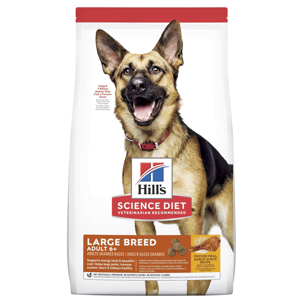 Hills Science Diet Senior Adult 6+ Large Breed Dry Dog Food 12kg-Habitat Pet Supplies