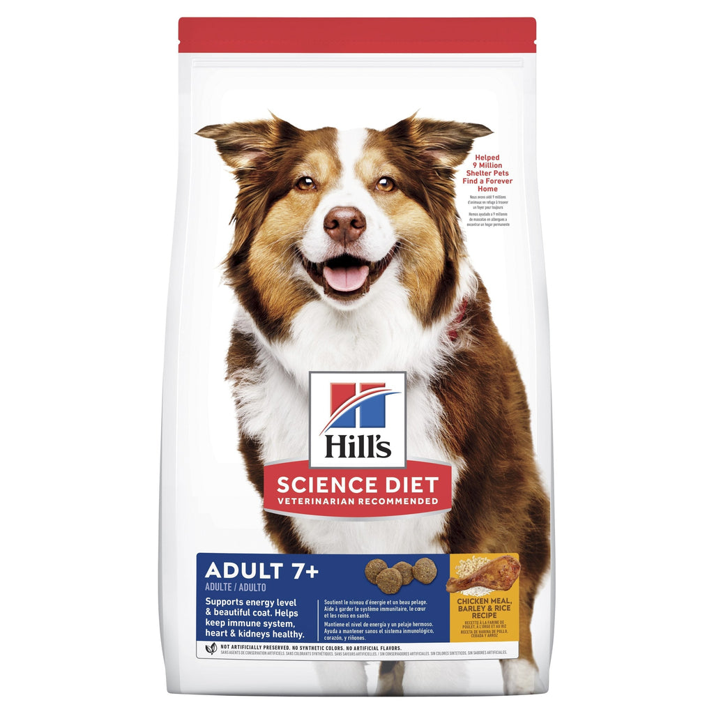 Hills Science Diet Senior Adult 7+ Dry Dog Food 3kg~~~-Habitat Pet Supplies