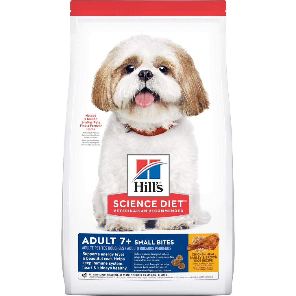 Hills Science Diet Senior Adult 7+ Small Bites Dry Dog Food 2kg~~~-Habitat Pet Supplies