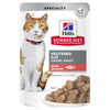 Hills Science Diet Young Adult Neutered Salmon Cat Food Pouches 85g^^^-Habitat Pet Supplies