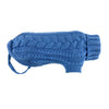 Huskimo French Knit Dog Jumper Indigo Blue 46cm Medium***-Habitat Pet Supplies