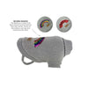 Huskimo Rainbow Dog Jumper Grey 40cm Small***