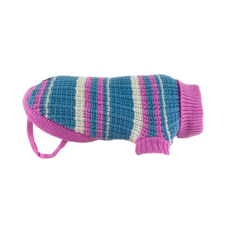 Huskimo Ski Lodge Dog Jumper Pink 52.5cm Medium***-Habitat Pet Supplies