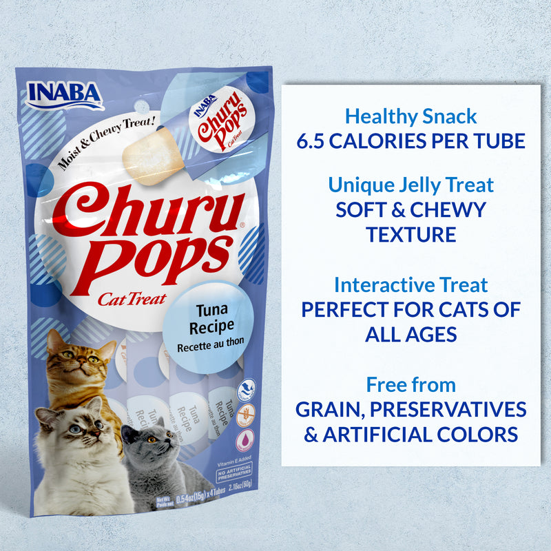 Inaba Churu Pops Tuna Cat Treats 60g