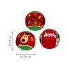 KONG Christmas Squeaker Ball Small Assorted Dog Toy***