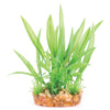 Kazoo Aquarium Artificial Plant Green with Thin Leaves^^^-Habitat Pet Supplies