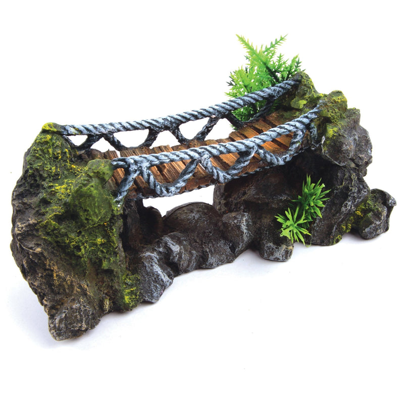 Kazoo Rope Bridge Medium Fish Tank Ornament-Habitat Pet Supplies