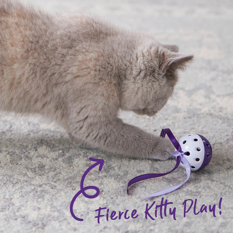 Kazoo Streamer Ball Cat Toy^^^