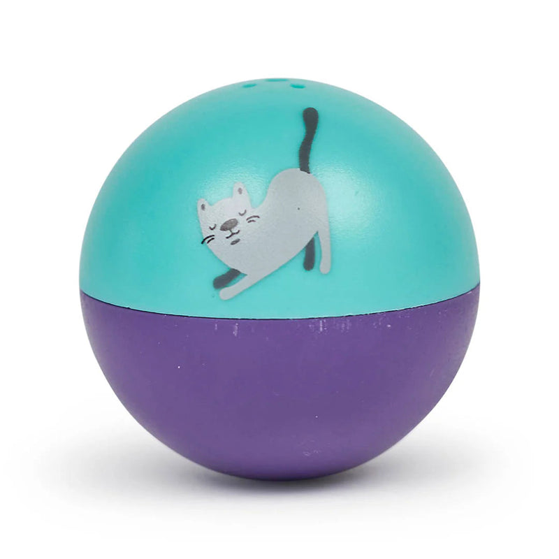 Kazoo Wobble Ball Cat Toy^^^-Habitat Pet Supplies