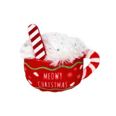 Kong Christmas Scrattles Café Cat Toy***