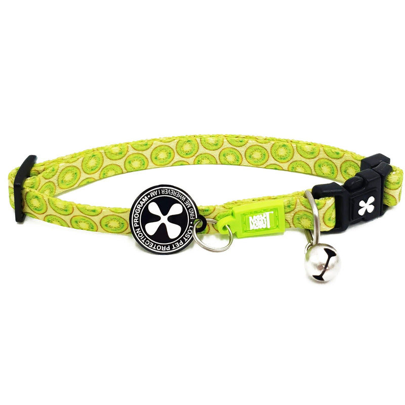 Max & Molly Kiwi Smart ID Cat Collar-Habitat Pet Supplies