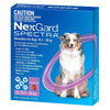 Nexgard Spectra Dog 15.1-30kg Purple 6 Pack*~*-Habitat Pet Supplies