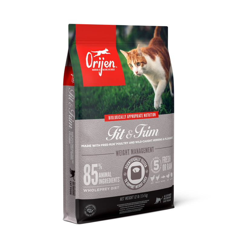 ORIJEN Fit and Trim Biologically Appropriate Dry Cat Food 5.4kg^^^