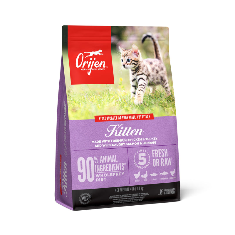 ORIJEN Kitten Biologically Appropriate Dry Cat Food 1.8kg