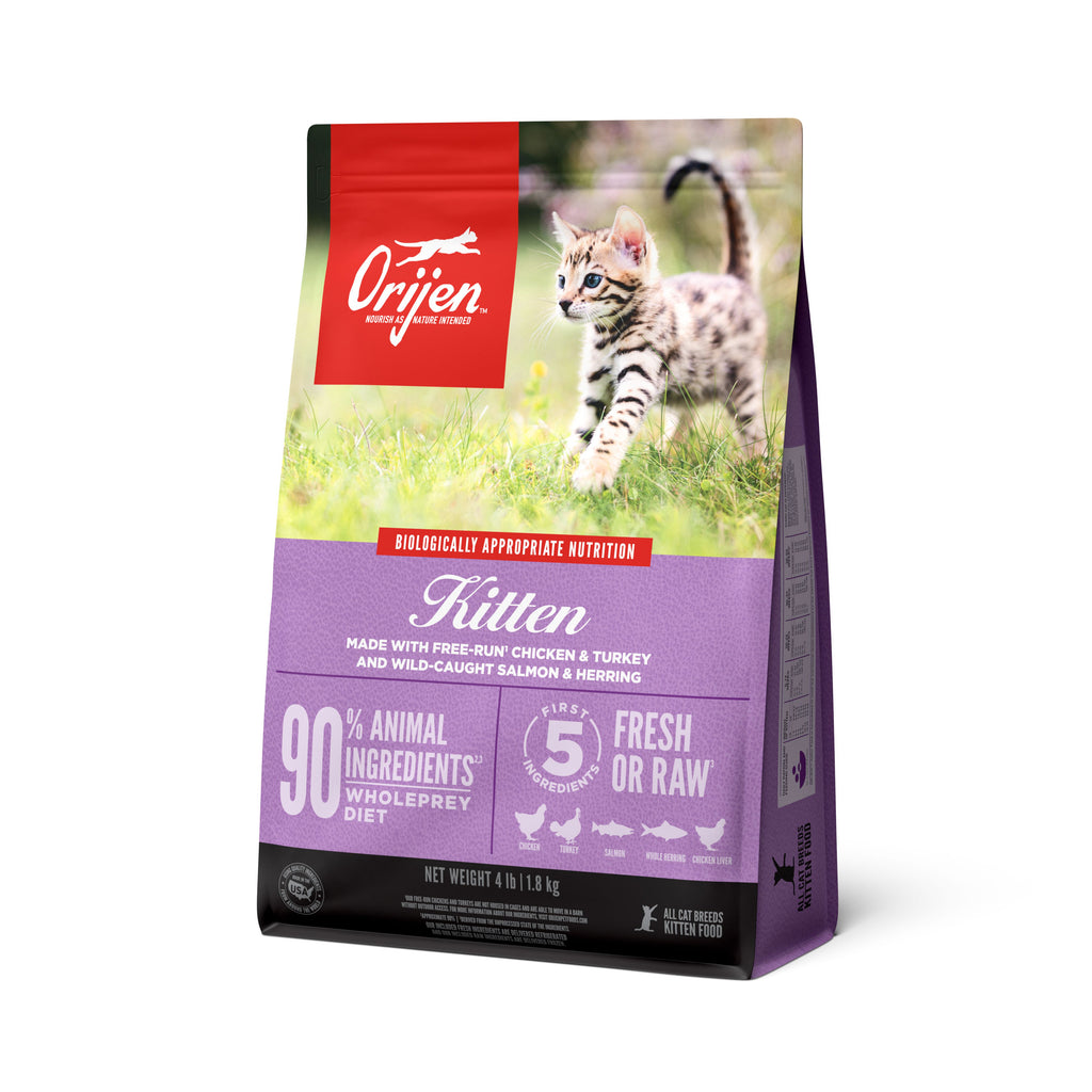 ORIJEN Kitten Biologically Appropriate Dry Cat Food 1.8kg-Habitat Pet Supplies