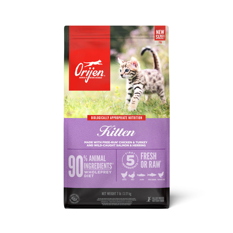 ORIJEN Kitten Biologically Appropriate Dry Cat Food 3.17kg