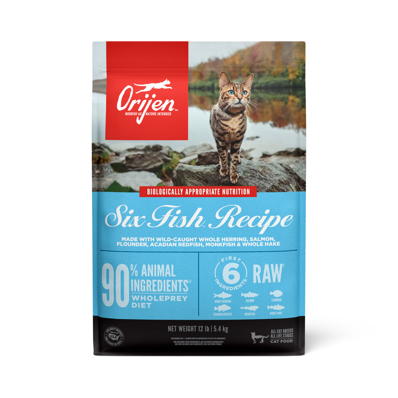 ORIJEN Six Fish Biologically Appropriate Dry Cat Food 5.4kg*~*