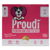 Proudi Beef Raw Dog Food Patties 2.4kg