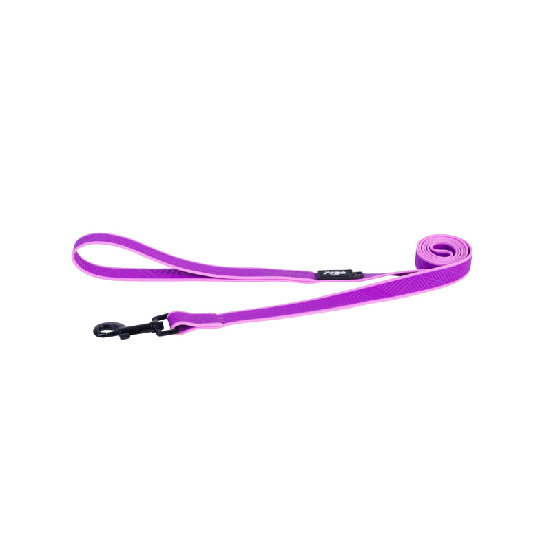 Rogz Classic Amphibian Purple Dog Lead Large^^^-Habitat Pet Supplies