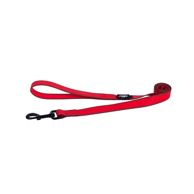 Rogz Classic Amphibian Red Dog Lead Extra Large^^^-Habitat Pet Supplies