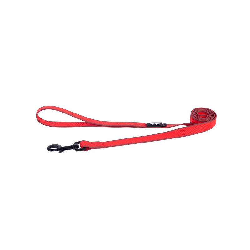 Rogz Classic Amphibian Red Dog Lead Large^^^-Habitat Pet Supplies