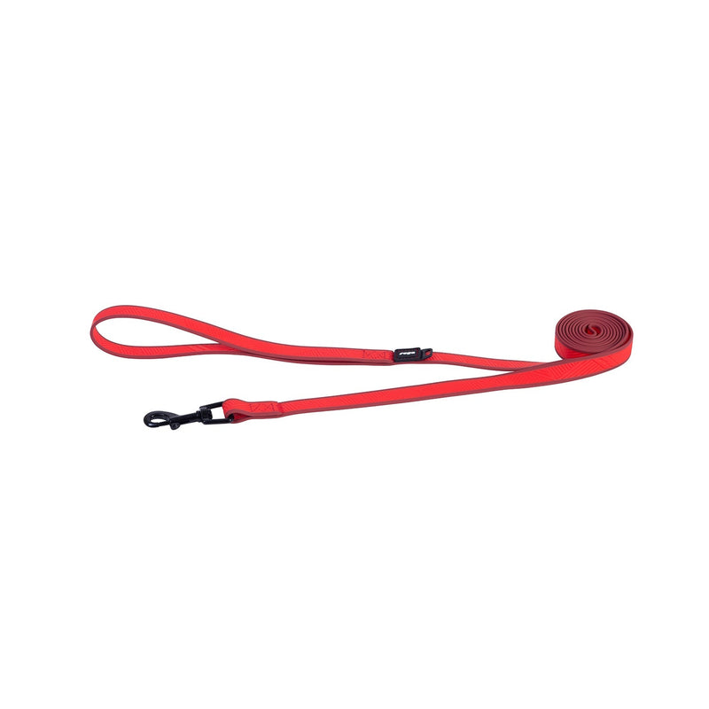 Rogz Classic Amphibian Red Dog Lead Medium^^^-Habitat Pet Supplies