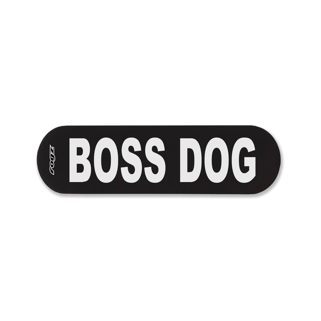 Rogz Pre-Made Badge Boss Dog Lge*~*-Habitat Pet Supplies