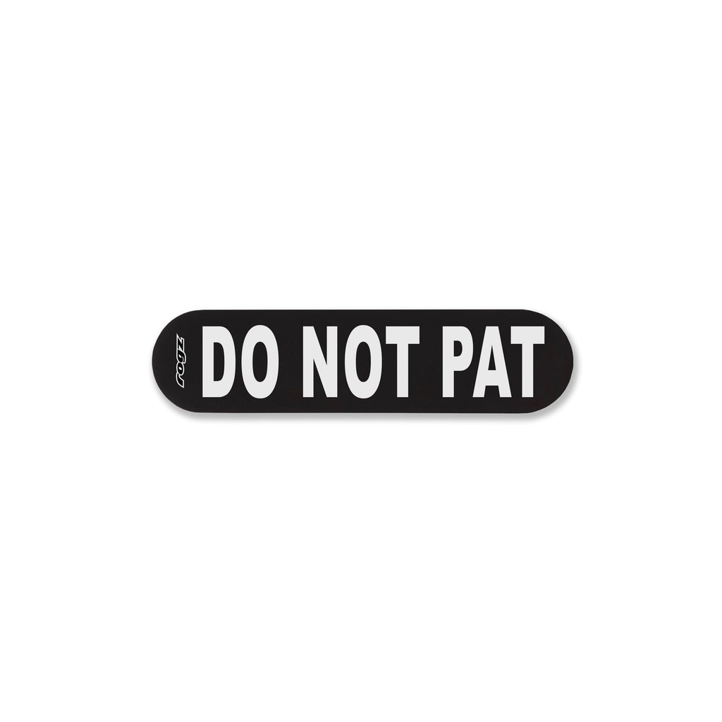 Rogz Pre-Made Badge Do Not Pat Sml*~*-Habitat Pet Supplies