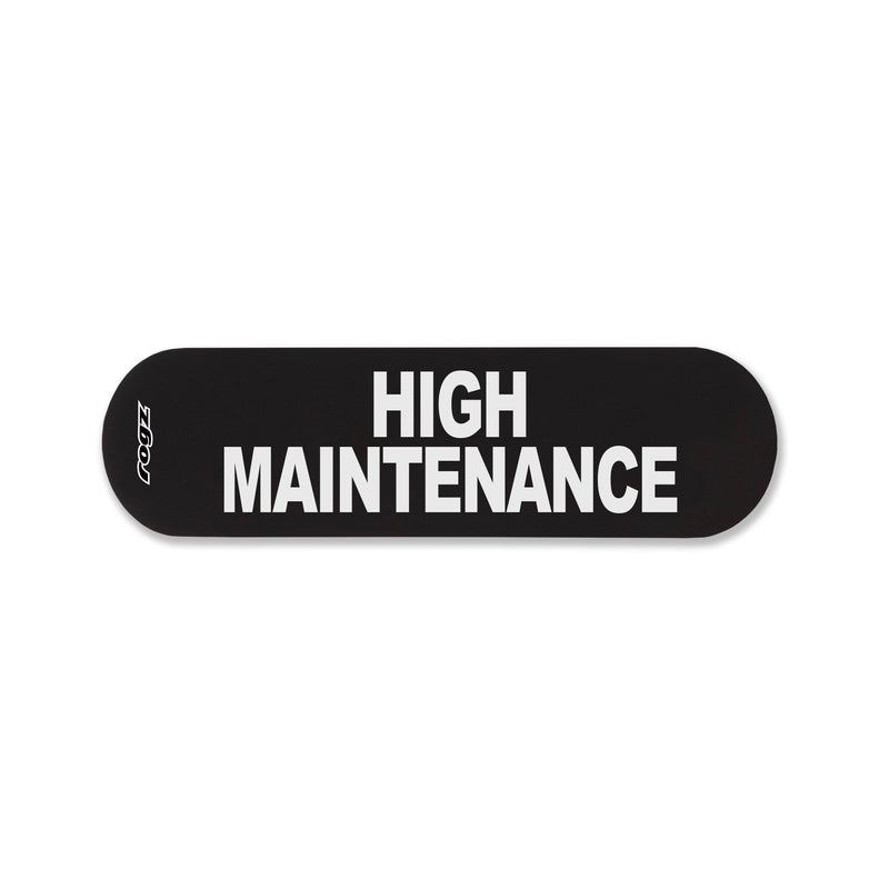 Rogz Pre-Made Badge High Maintenance Lge=^._.^=^^^-Habitat Pet Supplies