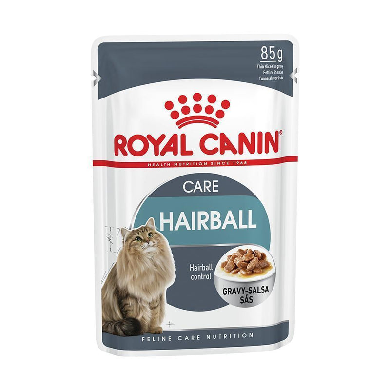 Royal Canin Cat Hairball Care Adult Wet Food Gravy 85g^^^-Habitat Pet Supplies