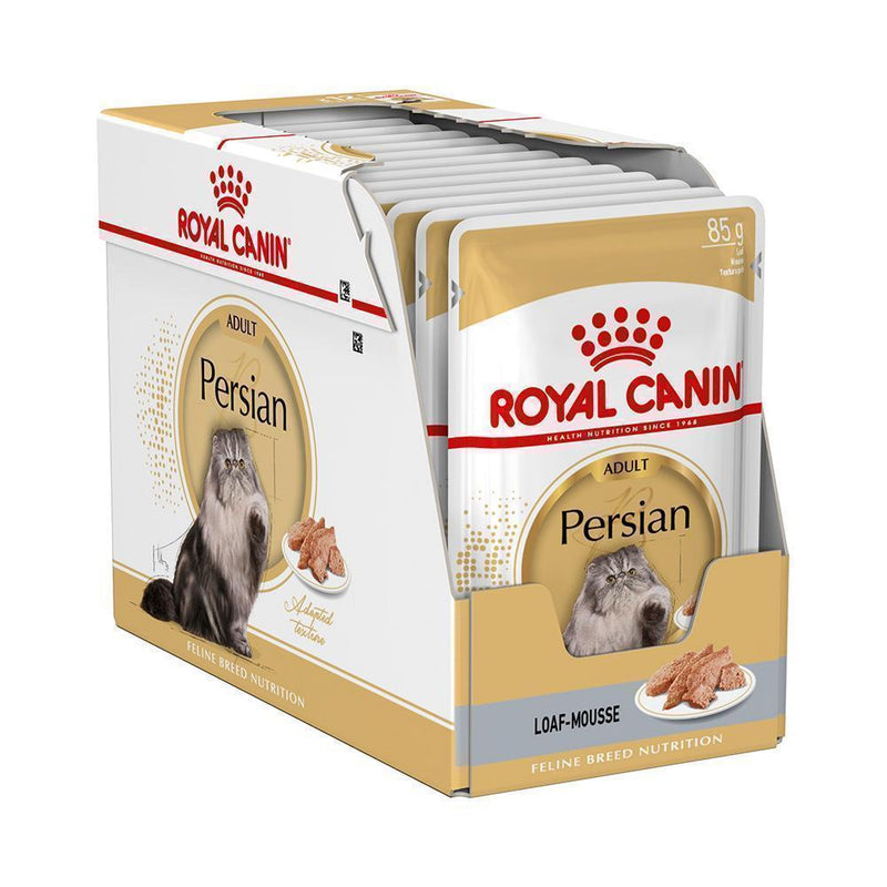 Royal Canin Cat Persian Adult Wet Food Pouches 85g x 12^^^-Habitat Pet Supplies