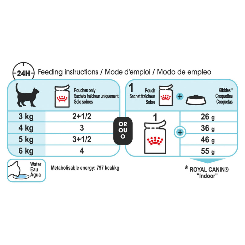 Royal Canin Cat Sensory Feel Jelly Adult Wet Food Pouches 85g x 12^^^