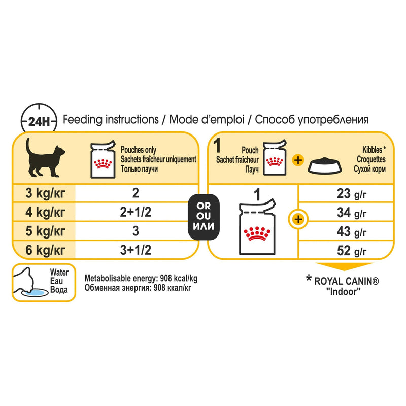 Royal Canin Cat Sensory Taste Jelly Adult Wet Food Pouches 85g x 12^^^