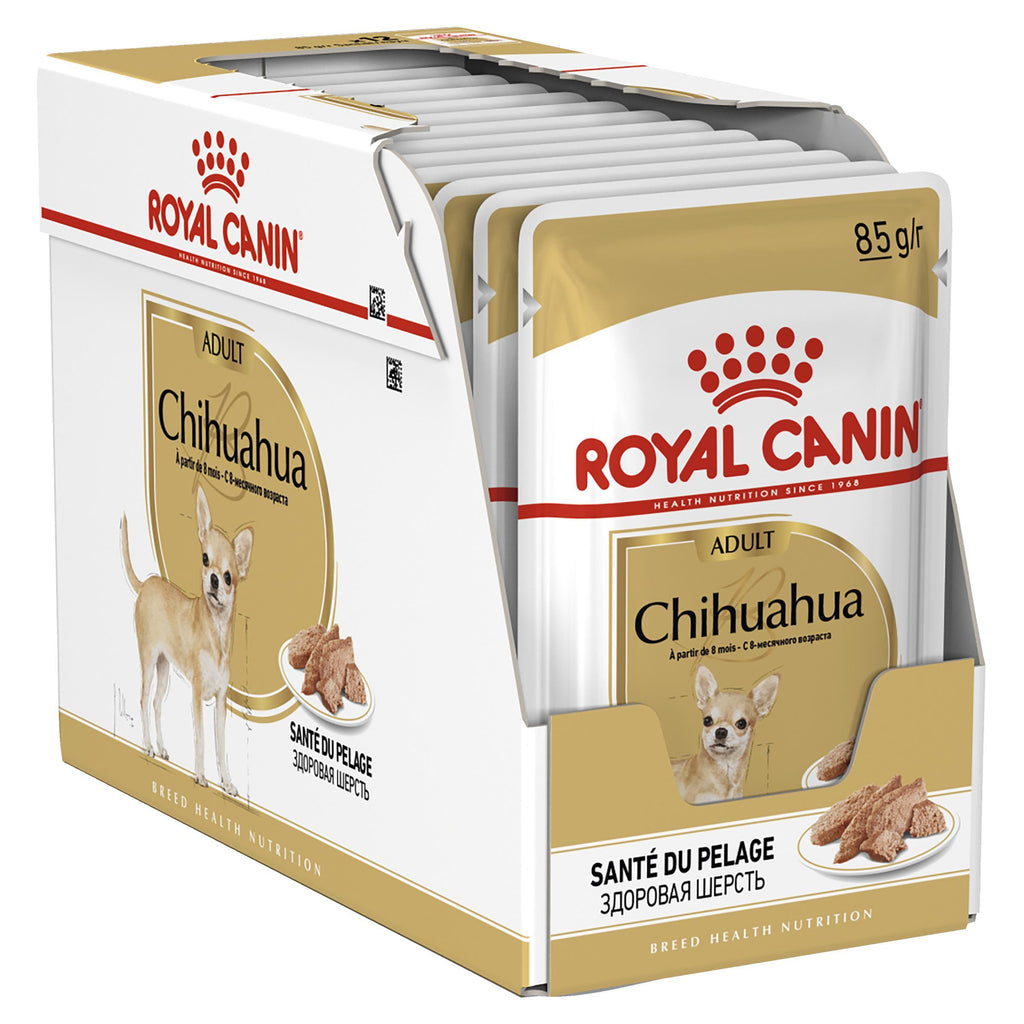 Royal Canin Dog Chihuahua Adult Wet Food Pouches 85g x 12^^^-Habitat Pet Supplies