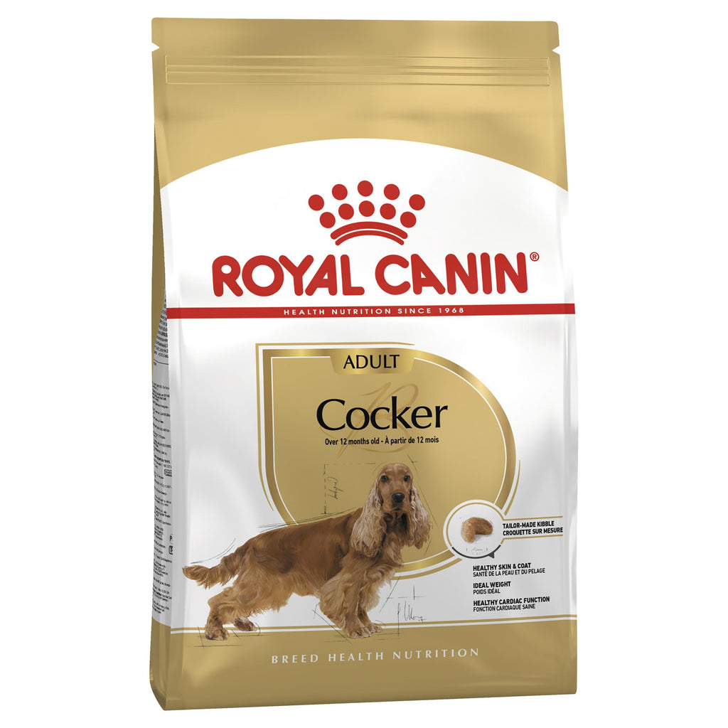 Royal Canin Dog Cocker Spaniel Adult Dry Food 12kg^^^-Habitat Pet Supplies